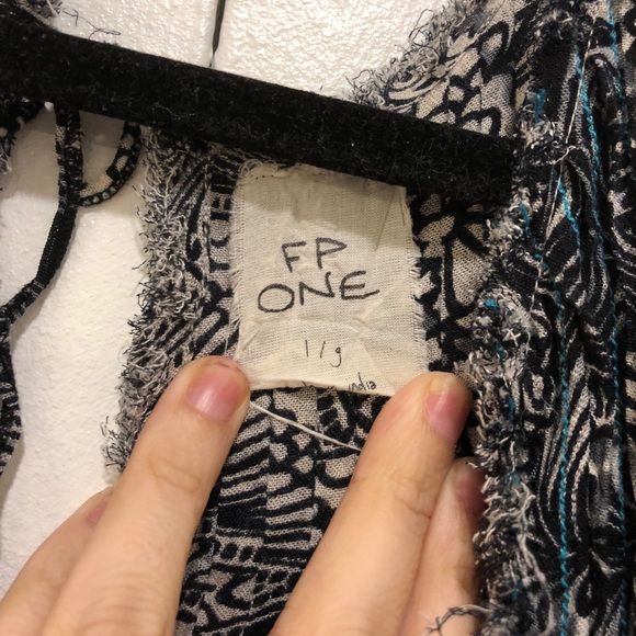 EUC Free People One Open Back Tank Top - Picture 4 of 4